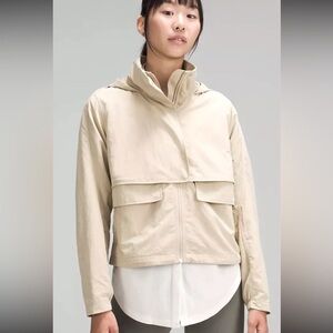 Lululemon Always Effortless Jacket in Trench Colour rain jacket or windbreaker